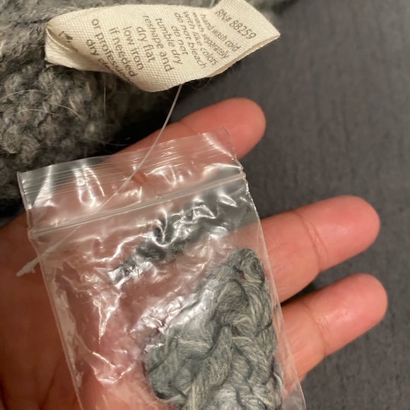 Subtle luxury Grey open knit cardigan #knitwear Crochet grey - Picture 11 of 11